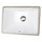 Nantucket Sinks 16 Inch X 11 Inch Undermount Ceramic Sink In White UM-16x11-W - alternate 8